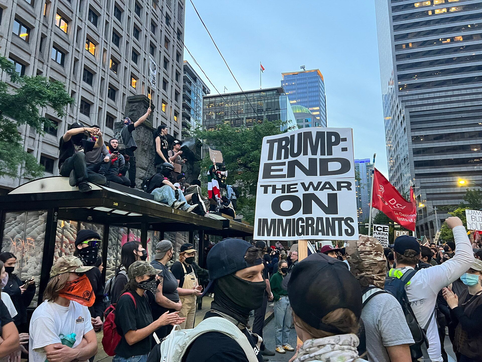 Trump’s New Immigration Rule Takes Effect Today. In Washington, Confusion Is Already Part of the Story.